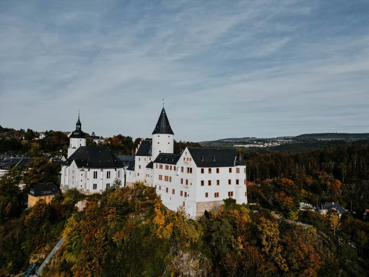 Schloss Schwarzenberg im Erzgebirge